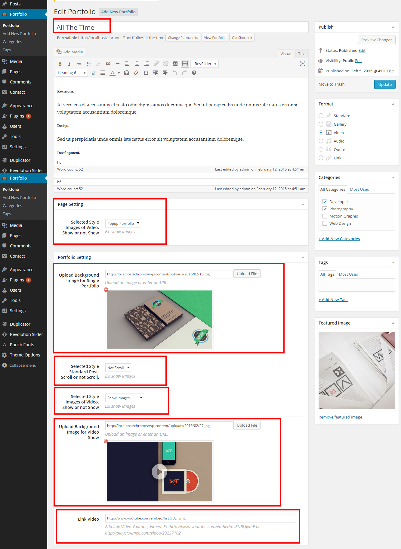 Verga Theme | Education Documentation